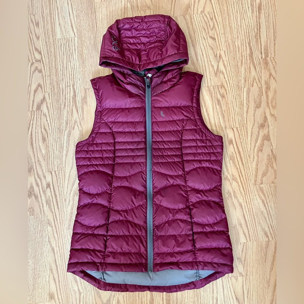 Lole down vest with hood women’s S
